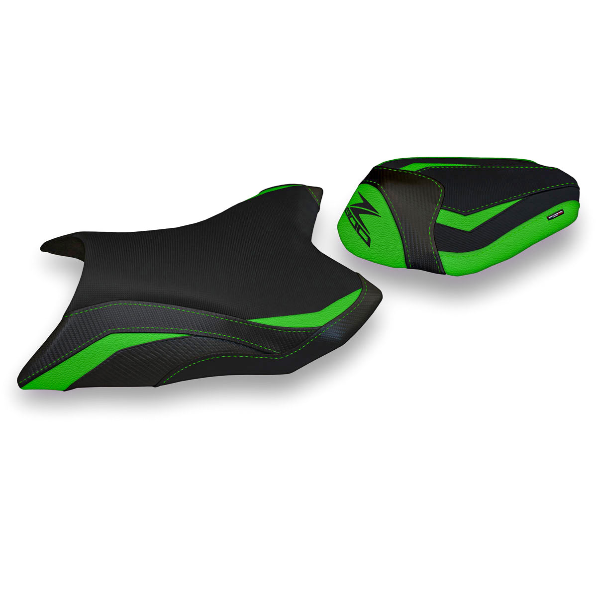 Tappezzeria Italia Kawasaki Z800 2013-2016 Seat Cover in Green Black