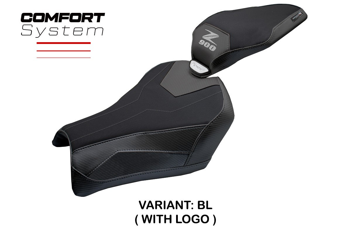 Tappezzeria Italia Kawasaki Z900 2025 Seat Cover Comfort Black