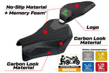 Tappezzeria Italia Kawasaki Z900 2025 Seat Cover Comfort Black Green