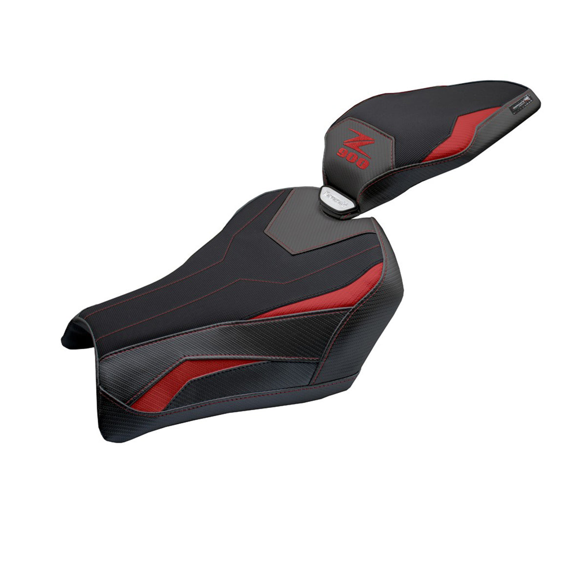 Tappezzeria Italia Kawasaki Z900 2025 Seat Cover Comfort Red Black