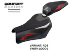 Tappezzeria Italia Kawasaki Z900 2025 Seat Cover Comfort Red Silver Black