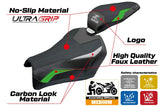 Tappezzeria Italia Kawasaki Z900 2025 Seat Cover Ultragrip Green Silver Black
