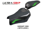 Tappezzeria Italia Kawasaki Z900 2025 Seat Cover Ultragrip Green Silver Black