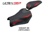Tappezzeria Italia Kawasaki Z900 2025 Seat Cover Ultragrip Red Black