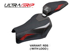 Tappezzeria Italia Kawasaki Z900 2025 Seat Cover Ultragrip Red Silver Black