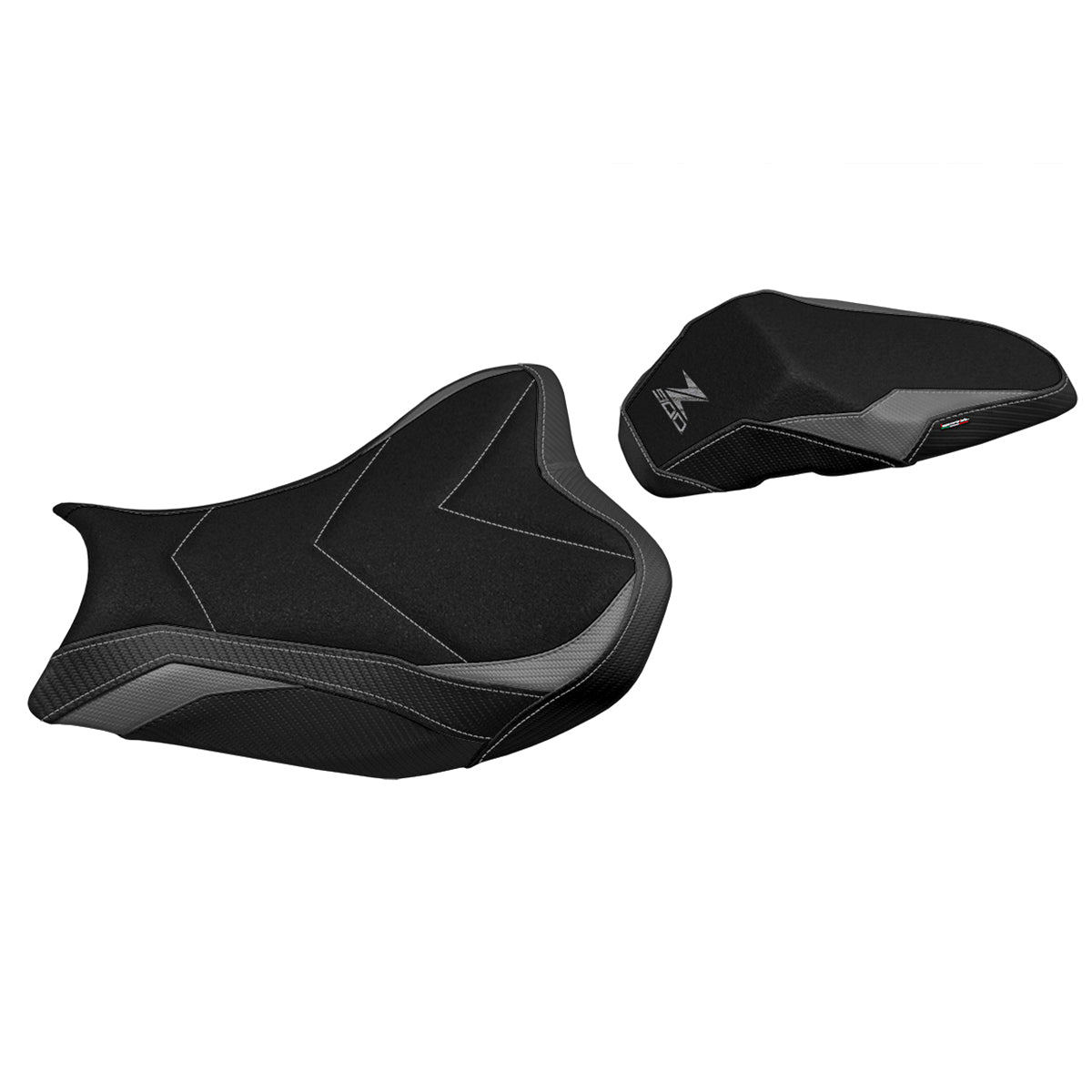Tappezzeria Italia Kawasaki Z900 2017-2024 Seat Cover Ultragrip in Grey and Black