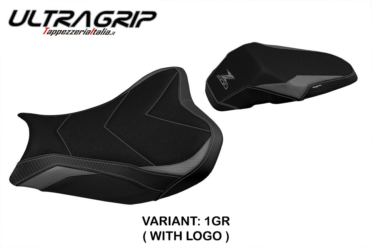Tappezzeria Italia Kawasaki Z900 2017-2024 Seat Cover Ultragrip in Grey and Black