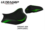 Tappezzeria Italia Kawasaki Z900 2017-2024 Seat Cover Ultragrip in Green and Black
