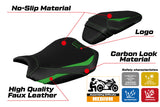 Tappezzeria Italia Kawasaki ZH2 Z H2 2020-2025 Seat Cover Green Black
