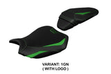 Tappezzeria Italia Kawasaki ZH2 Z H2 2020-2025 Seat Cover Green Black
