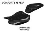 Tappezzeria Italia Kawasaki ZH2 Z H2 2020-2025 Seat Cover Comfort Silver Black
