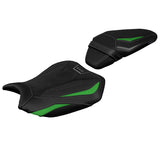 Tappezzeria Italia Kawasaki ZH2 Z H2 2020-2025 Seat Cover Ultragrip Green Silver