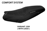 Tappezzeria Italia Kawasaki ZX14R ZZR 1400 2006-2023 Seat Cover Comfort Grey Black