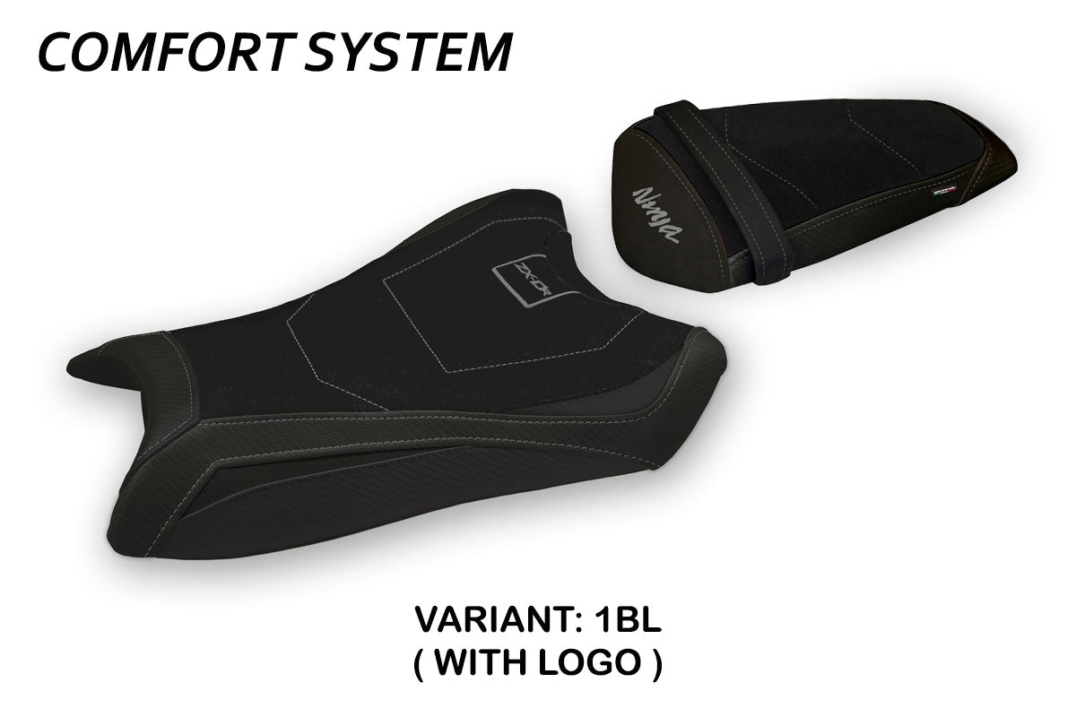 Tappezzeria Italia Kawasaki Ninja ZX10R 2011-2015 Seat Cover Comfort in Black