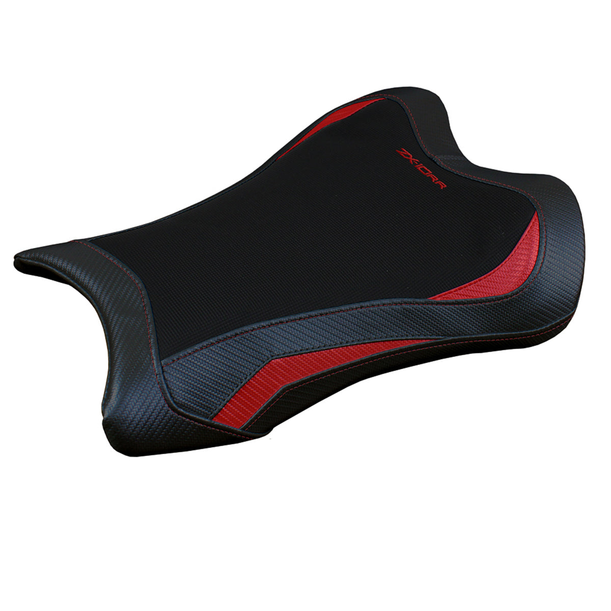 Tappezzeria Italia Kawasaki Ninja ZX10RR 2021-2025 Seat Cover in Red and Black
