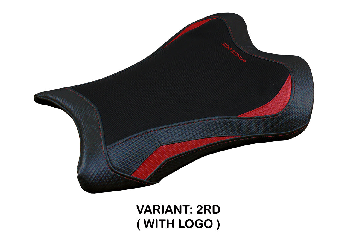 Tappezzeria Italia Kawasaki Ninja ZX10RR 2021-2025 Seat Cover in Red and Black