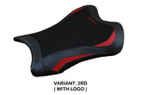 Tappezzeria Italia Kawasaki Ninja ZX10RR 2021-2025 Seat Cover in Red and Black