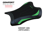Kawasaki Ninja ZX10RR 2021-2025 Seat Cover Tappezzeria Italia Comfort in Green