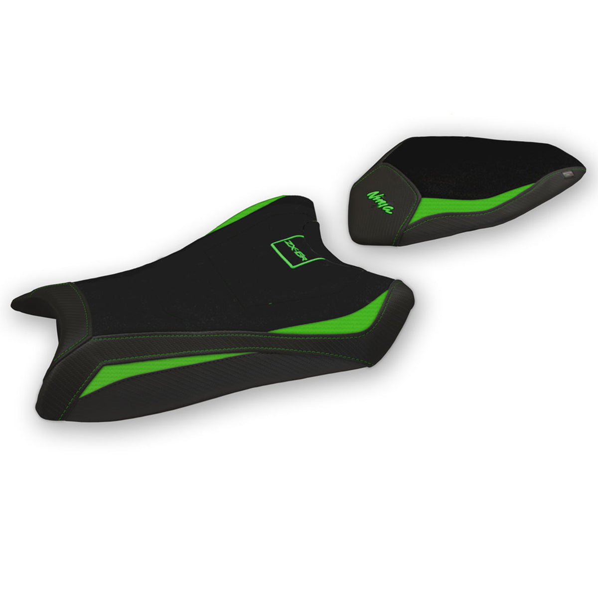 Tappezzeria Italia Kawasaki Ninja ZX10R 2016-2020 Seat Cover Green Black