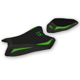 Tappezzeria Italia Kawasaki Ninja ZX10R 2016-2020 Seat Cover Green Black