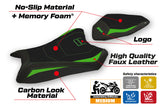 Tappezzeria Italia Kawasaki Ninja ZX10R 2016-2020 Seat Cover Comfort in Green