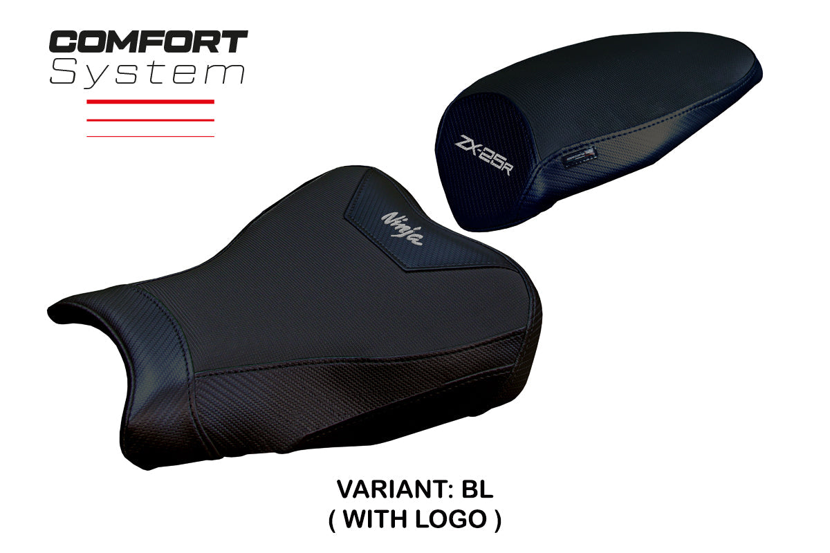 Kawasaki ZX25R 2020-2025 Seat Cover Tappezzeria Italia Comfort in Black
