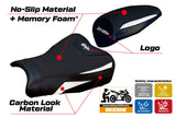Tappezzeria Italia Kawasaki ZX25R 2020-2025 Seat Cover Comfort in White