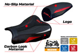 Tappezzeria Italia Kawasaki ZX25R 2020-2025 Seat Cover Ultragrip in Red and Silver