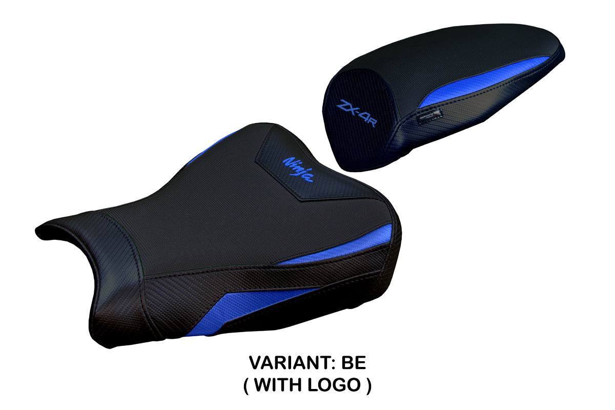 Tappezzeria Italia Kawasaki ZX4R 2023-2025 Seat Cover in Blue and Black