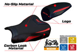Tappezzeria Italia Kawasaki ZX4R 2023-2025 Seat Cover in Red and Black
