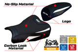 Tappezzeria Italia Kawasaki ZX4R 2023-2025 Seat Cover in White and Black