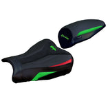 Tappezzeria Italia Kawasaki ZX4R 2023-2025 Seat Cover Ultragrip in Green Red and Black