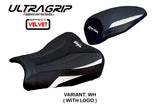 Tappezzeria Italia Kawasaki ZX4R 2023-2025 Seat Cover Ultragrip in White and Black