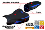 Kawasaki ZX4RR 2023-2025 Seat Cover Tappezzeria Italia in Blue and Black