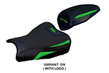Tappezzeria Italia Kawasaki ZX4RR 2023-2025 Seat Cover in Green and Black