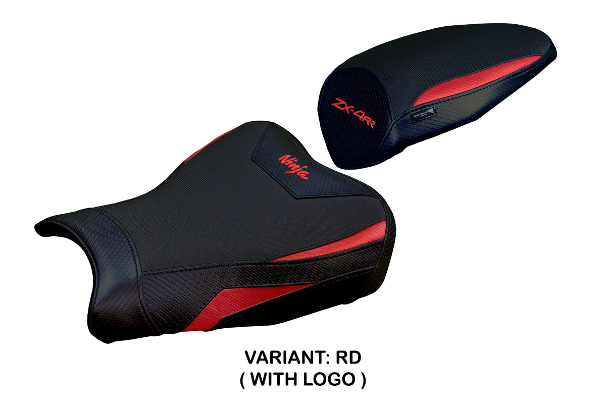 Tappezzeria Italia Kawasaki ZX4RR 2023-2025 Seat Cover in Red and Black
