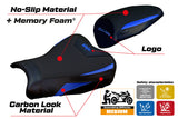 Tappezzeria Italia Kawasaki ZX4RR 2023-2025 Seat Cover Comfort in Blue and Black