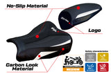 Tappezzeria Italia Kawasaki ZX4RR 2023-2025 Seat Cover Ultragrip in White and Black