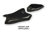 Tappezzeria Italia Kawasaki Ninja ZX6R 2019-2025 Seat Cover in Grey and Black