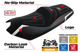 Tappezzeria Italia Kymco AK 550 2017-2024 Seat Cover in White and Black