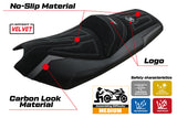 Tappezzeria Italia Kymco AK 550 2017-2024 Seat Cover in Grey and Black