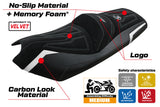 Tappezzeria Italia Kymco AK 550 2017-2024 Seat Cover Comfort in Silver