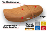 Tappezzeria Italia Kawasaki Z900RS 2018-2025 Seat Cover Leather Camel