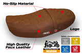 Tappezzeria Italia Kawasaki Z900RS 2018-2025 Seat Cover Leather Brown