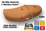 Tappezzeria Italia Kawasaki Z900RS 2018-2025 Seat Cover Comfort Leather Camel
