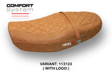 Tappezzeria Italia Kawasaki Z900RS 2018-2025 Seat Cover Comfort Leather Camel