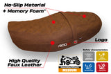 Tappezzeria Italia Kawasaki Z900RS 2018-2025 Seat Cover Comfort Leather Brown