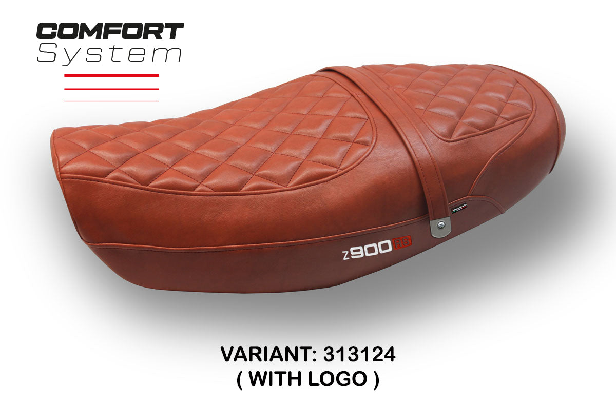 Tappezzeria Italia Kawasaki Z900RS 2018-2025 Seat Cover Comfort Leather Brick
