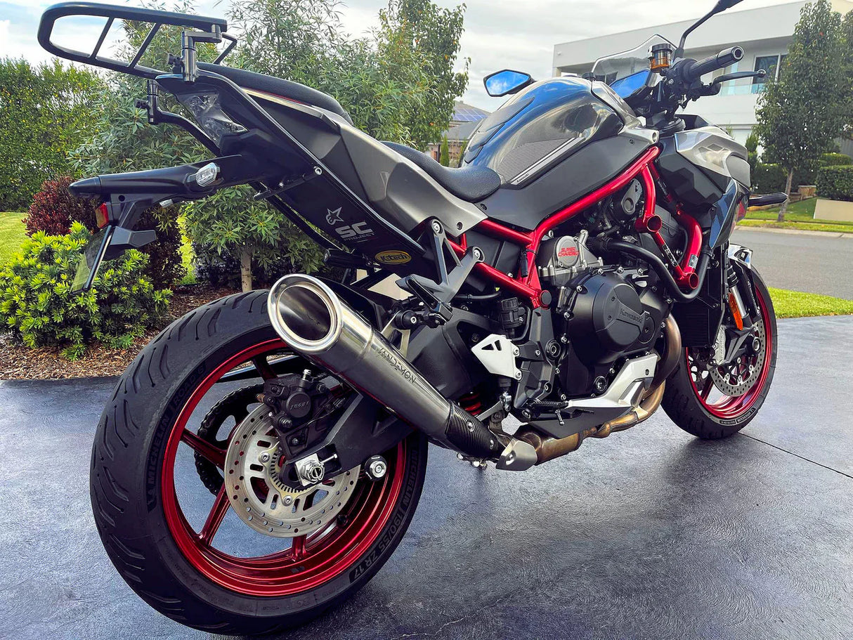 Vandemon  Titanium Slip-On Kawasaki Ninja ZH2 H2R   KAWAZH2TIMUFPOLA VA-7