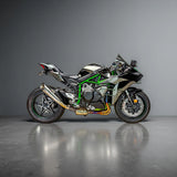 Vandemon Ninja H2 H2R Titanium Slip-On 2015-2025 2026  KAWAH2TIMUFPOLA VA-142